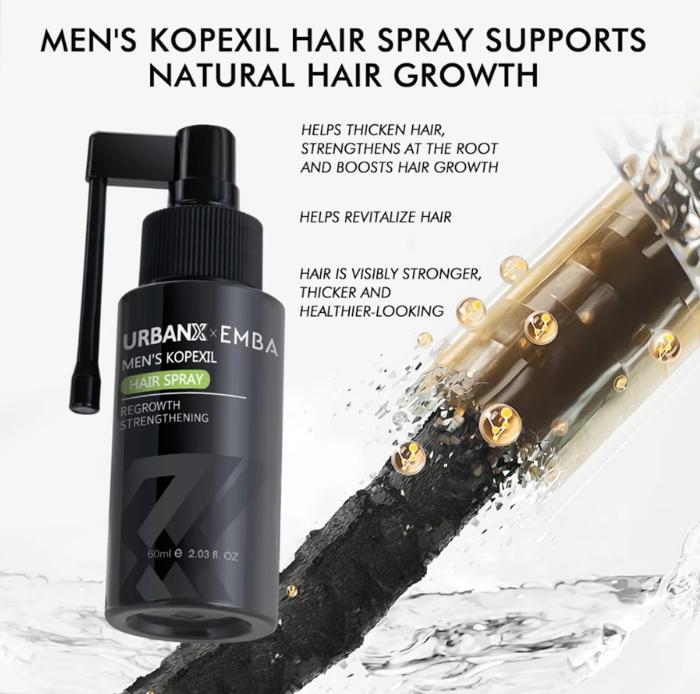 URBANX Men's KOPEXIL Hair Spray 60ml