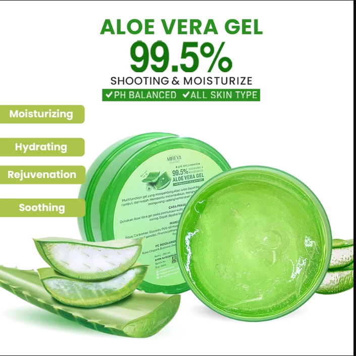 MIREYA Aloe Vera Juice Soothing & Moist Gel 250ml - Image 3
