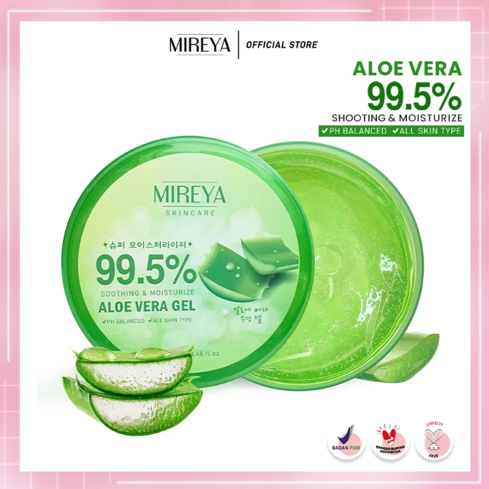 MIREYA Aloe Vera Juice Soothing & Moist Gel 250ml