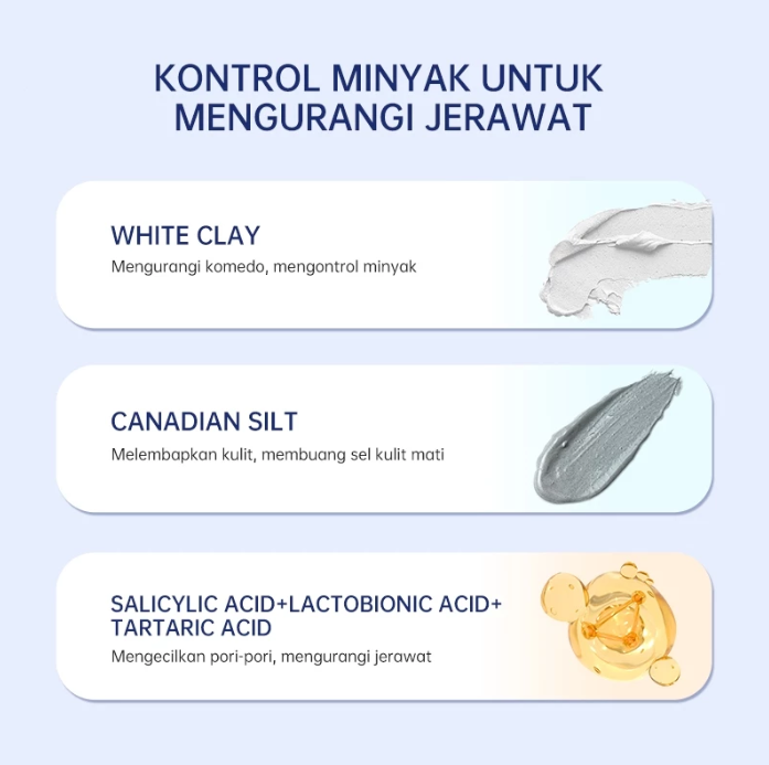 DR.LEO Amazon White Deep Pores Cleansing & Purifying Clay Mask - Image 3